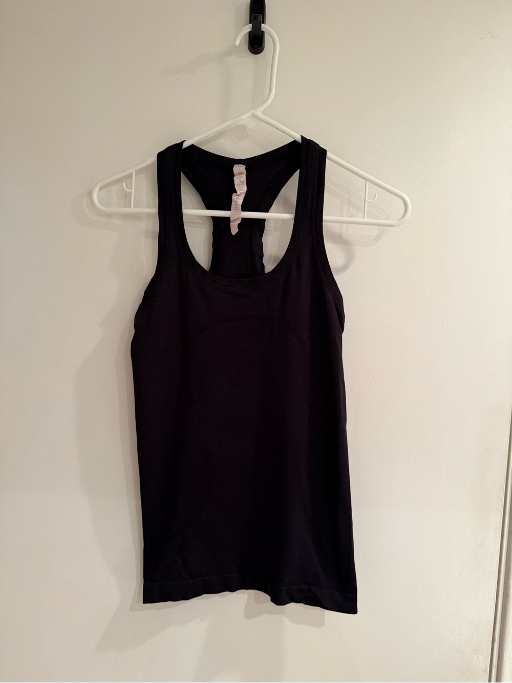 lululemon athletica Black Racerback Performance Tank